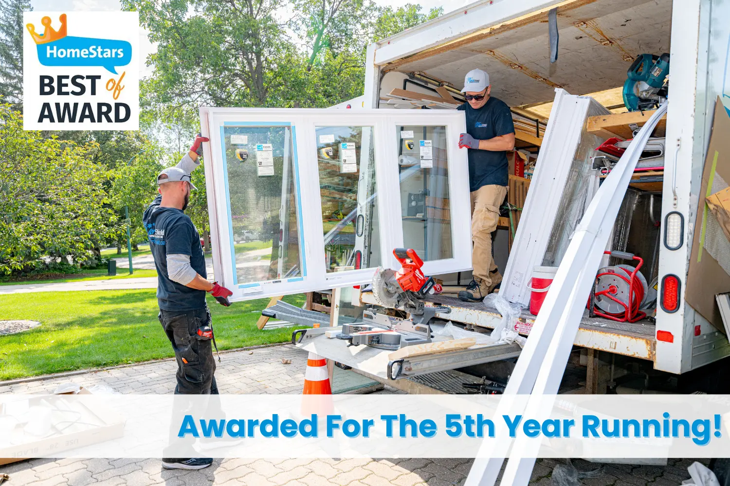 award winning window replacement company